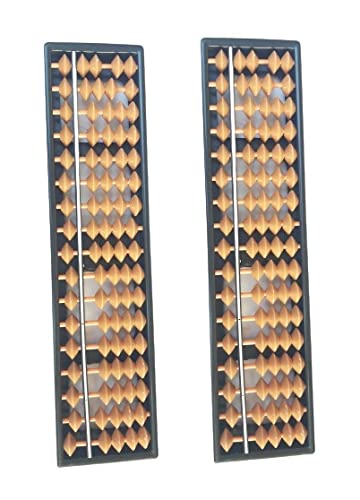 advancedestore Abacus 17 Rod Brown Math Learning Kit for Kids (Pack of 2) - Image 3