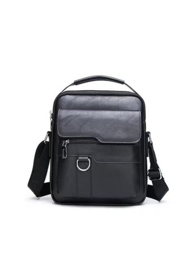 Crossbody Bag PU Leather for Men,Casual Travel Messenger Bag,Small Shoulder Bag for Men,for Men Small Crossbody Bags - Image 1