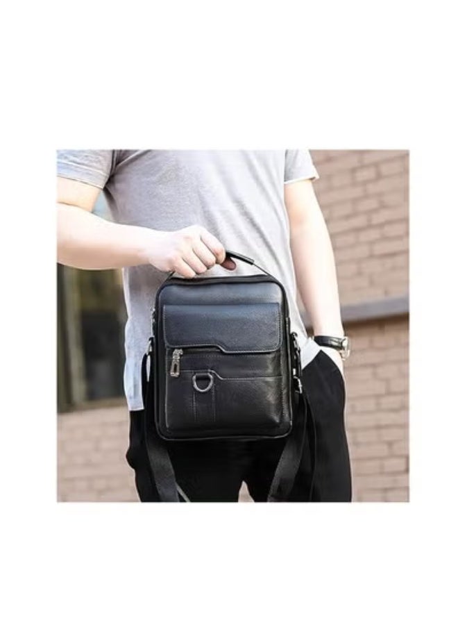 Crossbody Bag PU Leather for Men,Casual Travel Messenger Bag,Small Shoulder Bag for Men,for Men Small Crossbody Bags - Image 2