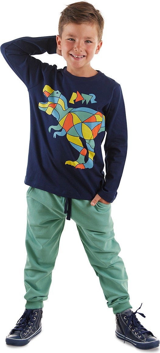 Mshb&G Dinosaur Boy T-Shirt Trousers Set  - Image 1