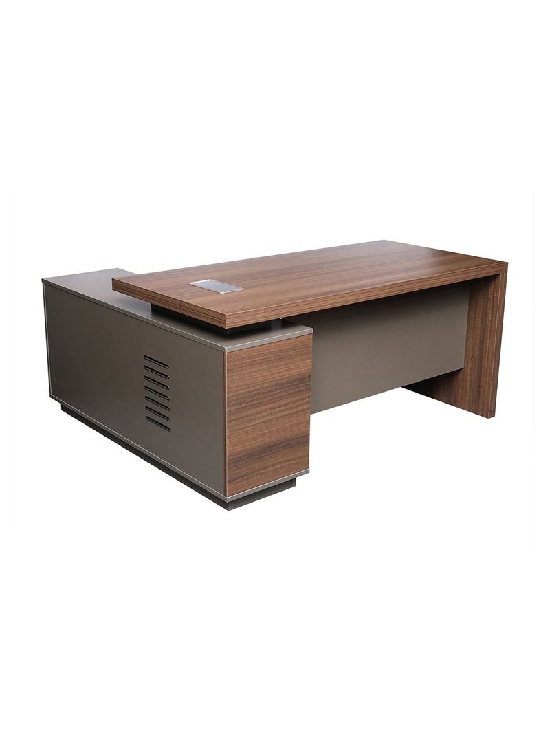 HUIMEI Huimei BT-160 Executive Office Table Brown Color.  - Image 2