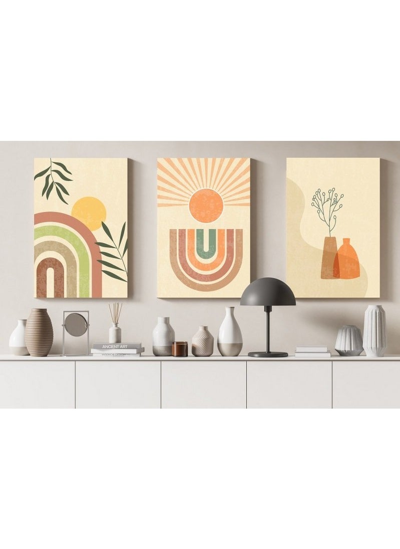 Home Gallery Home Gallery boho contemporary Printed canvas wall art  - Image 1