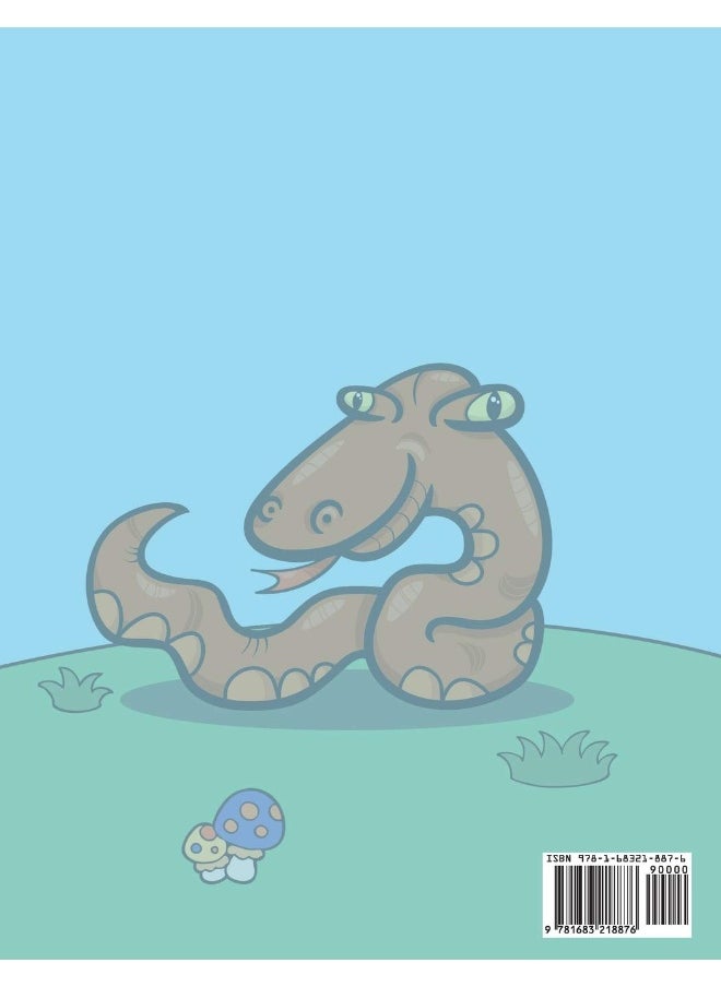 Holy Snake! Wild and Colorful Reptile Coloring Book  - Image 2