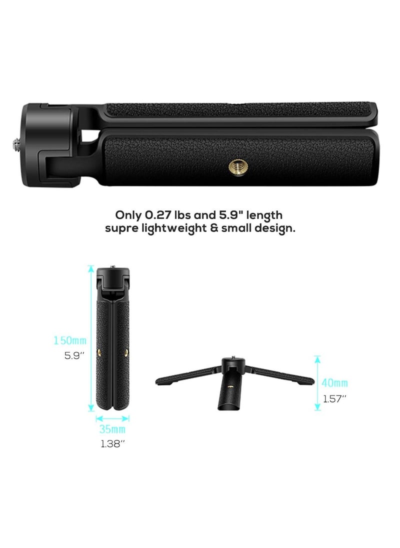 SYOSI - Extended Handle Grip/Tripod 2 in 1 for Gimbal Stabilizer, Tabletop Tripod Stand and Handle Grip for DJI Ronin-S, Zhiyun WEEBILLs, Zhiyun Crane, Desktop Tabletop Tripod Stand for DSLR Cameras - Image 1