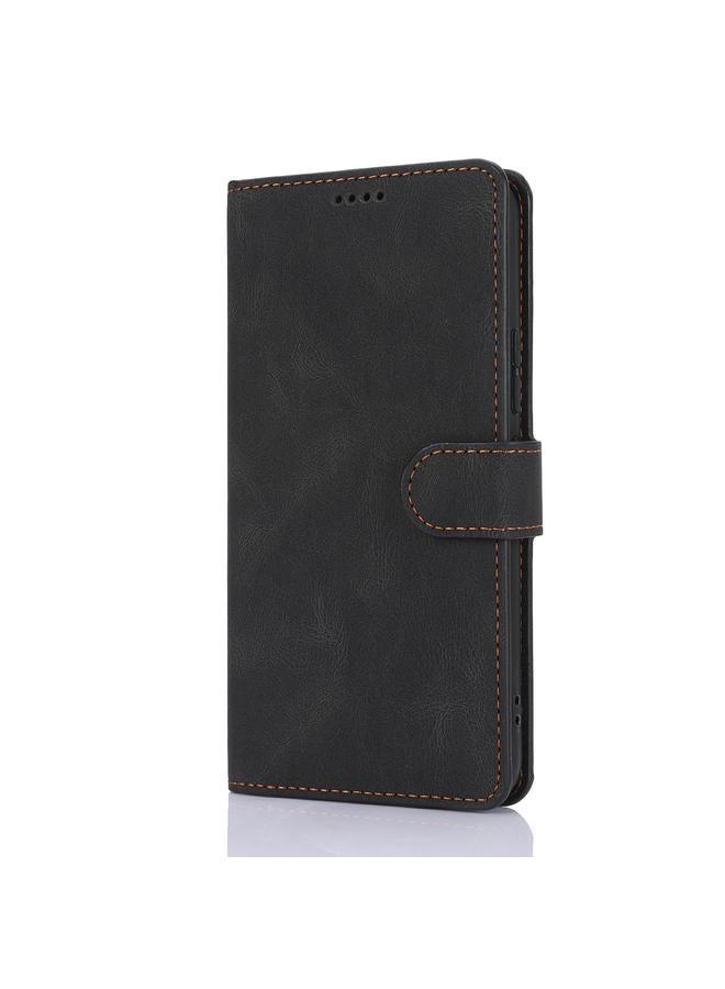 اس-توب جراب لهاتف Redmi Note 14 Pro 5G، جراب هاتف من الجلد بملمس جلد العجل الخيالي - Image 2