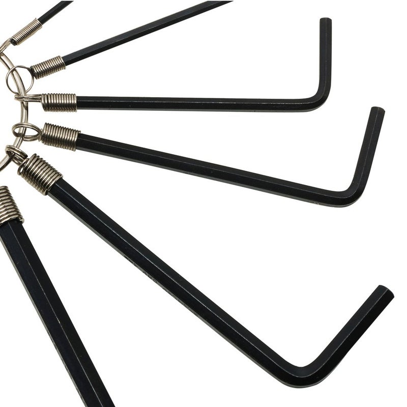 Stanley STANLEY STMT692138 Metric Hex Key Ring Set Black Phosphate 10pc 430g  - Image 4
