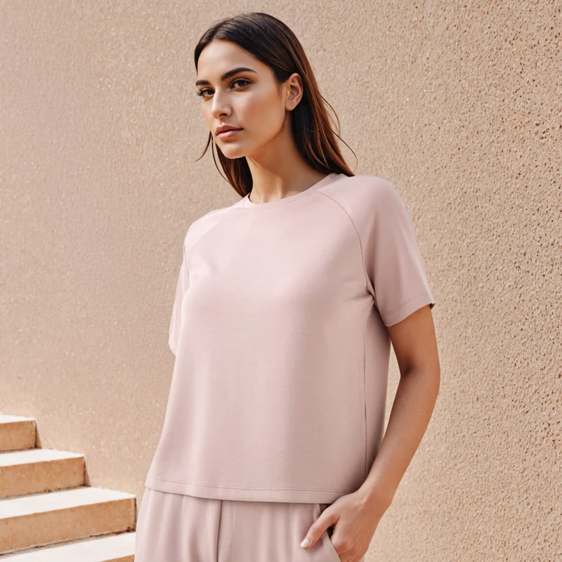 سبلاش فيڤ Crew Neck T-shirt with Short Sleeves