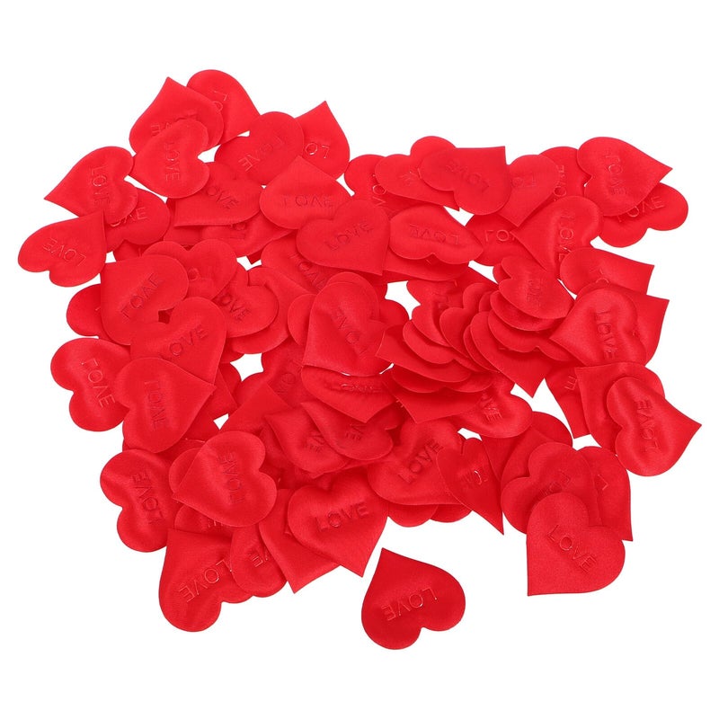 100Pcs Red Heart Confetti Sponge Petal Decorations 3 5cm For Valentine Wedding Table Scatter Party Supplies - Image 2