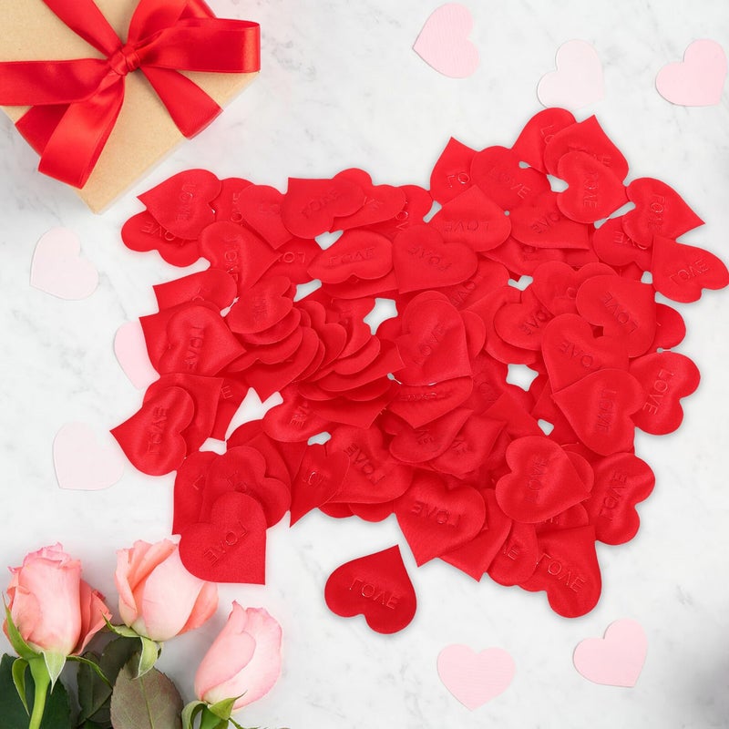 100Pcs Red Heart Confetti Sponge Petal Decorations 3 5cm For Valentine Wedding Table Scatter Party Supplies - Image 5