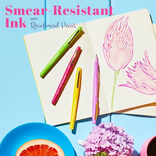 Paper Mate Flair Sunday Brunch Scented Felt Tip Pens, Assorted Colors, Medium Point (0.7mm), 16 Count - Image 4