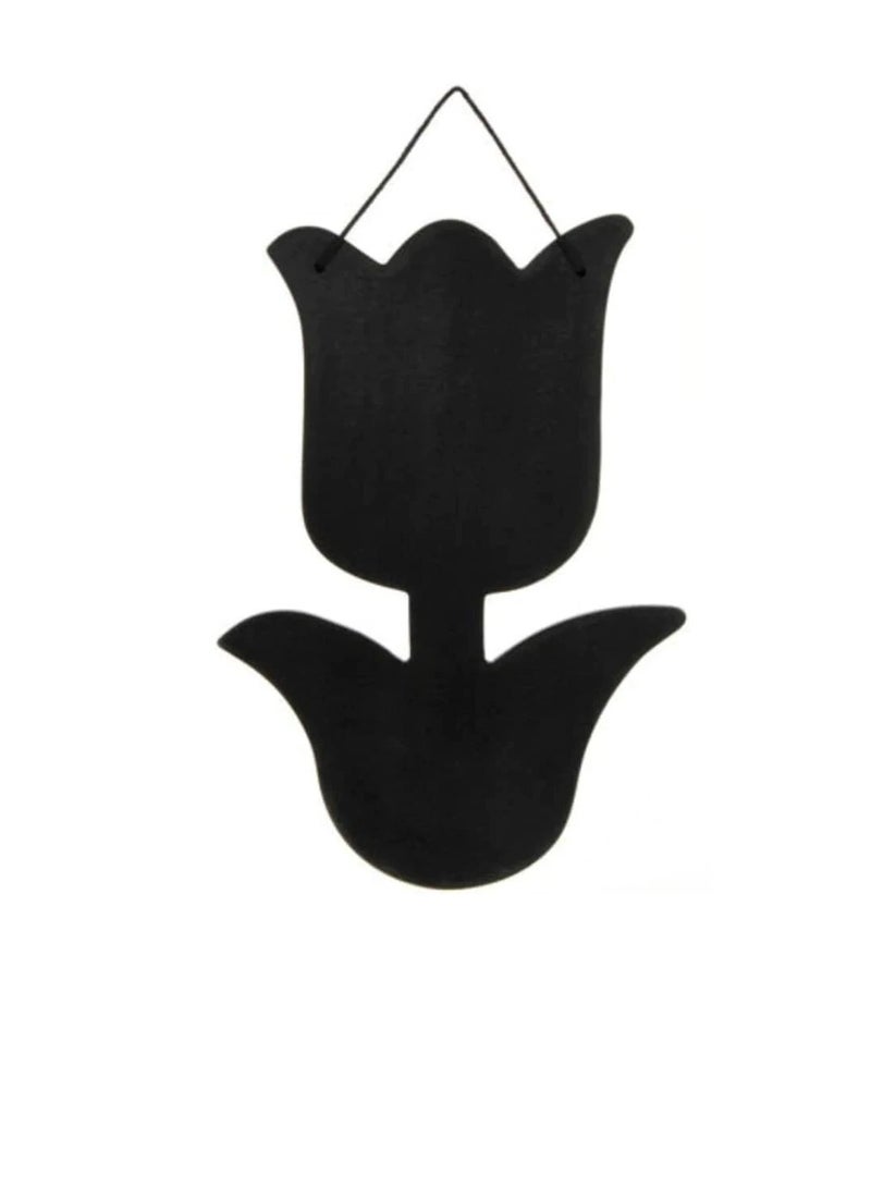 BOARD CHALK TULIP BLACK - Image 3