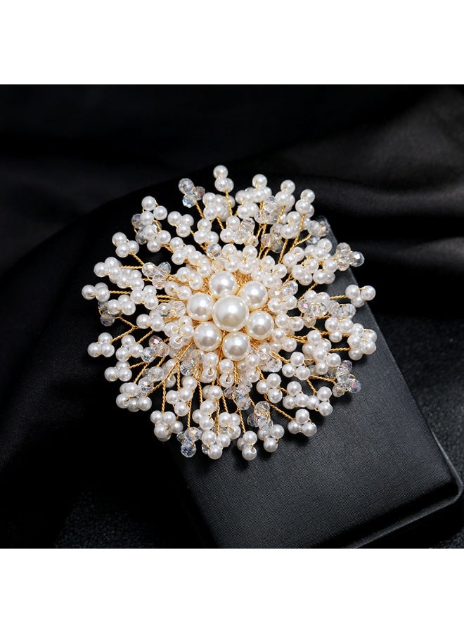 Mark Fairwhale Fashionable And Elegant Charm Pearl Brooch