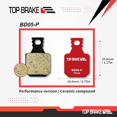 TOP BRAKE Disc Bike Brake Pads for MAGURA MT5/ MT7/ MT5E/MT7 PRO/MT Trail Front - Image 4