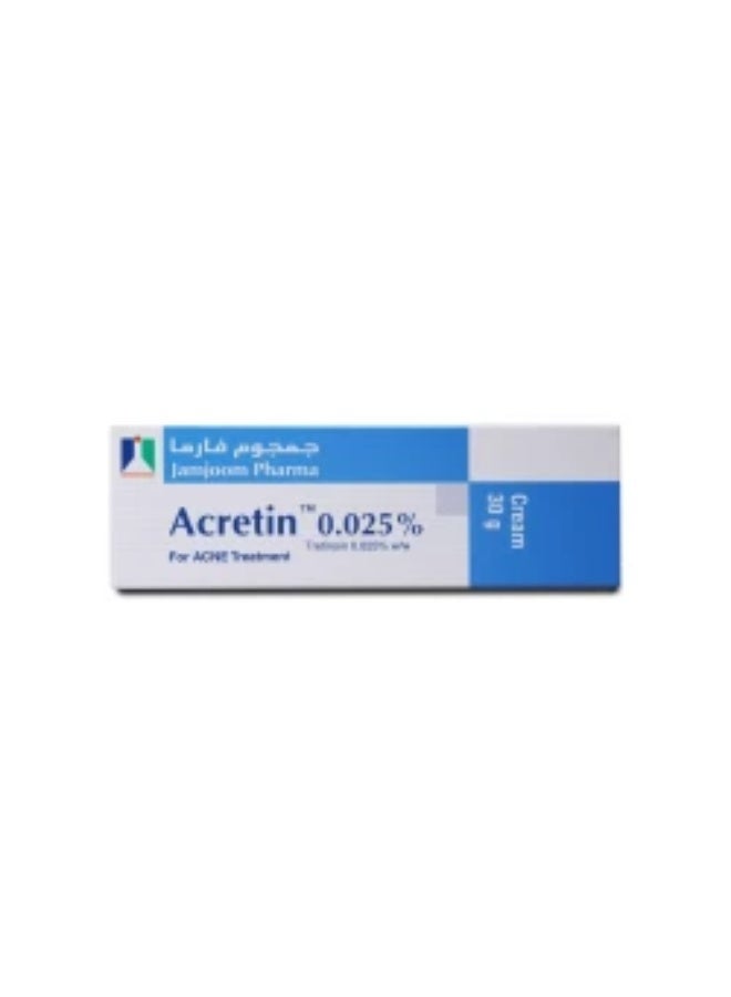 Acretin 0.25% Cream 30Gm - Image 1