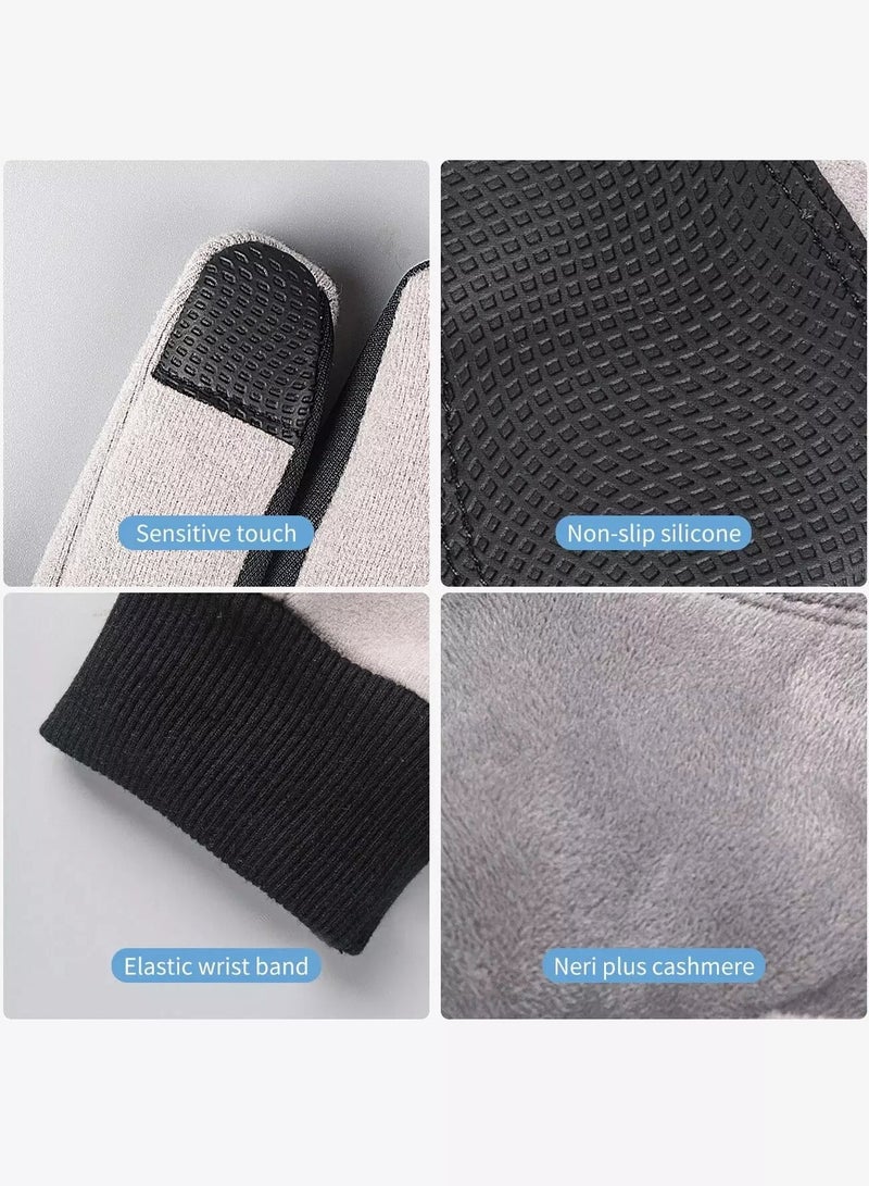 Generic Colorblock Sports Warm Gloves  - Image 4
