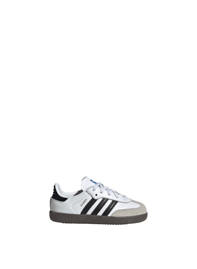 Adidas Samba OG Shoes Kids - سحابي أبيض/أسود أساسي - Image 2