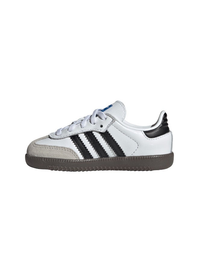 Adidas Samba OG Shoes Kids - سحابي أبيض/أسود أساسي - Image 5