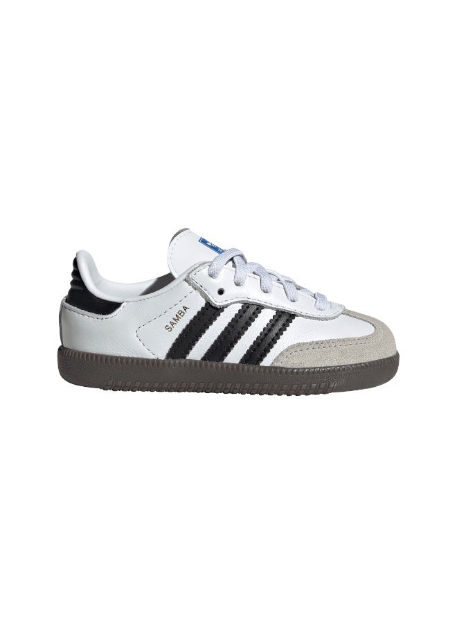 Adidas Samba OG Shoes Kids - سحابي أبيض/أسود أساسي - Image 1