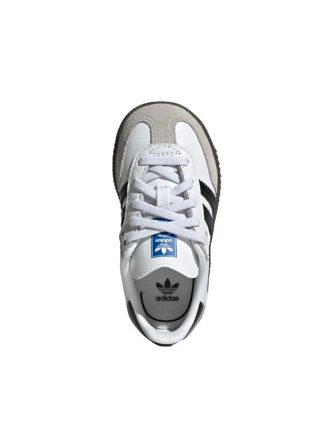 Adidas Samba OG Shoes Kids - سحابي أبيض/أسود أساسي - Image 3