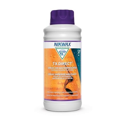 Nikwax TX.Direct Spray-On Waterproofing, 1000ml Refill, High Performance Waterproofing Renewal Treatment Restores DWR Water Repellency in Jackets, Outerwear, Rain, Ski and Snow Gear - Image 2
