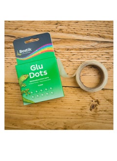 Bostik Glu Dots on a Roll - Removable, Double Sided Glue Dots, For Instant Fixing & Crafts, Easy to Use, No Mess, Clear, x200 Glu Dots  - Image 3