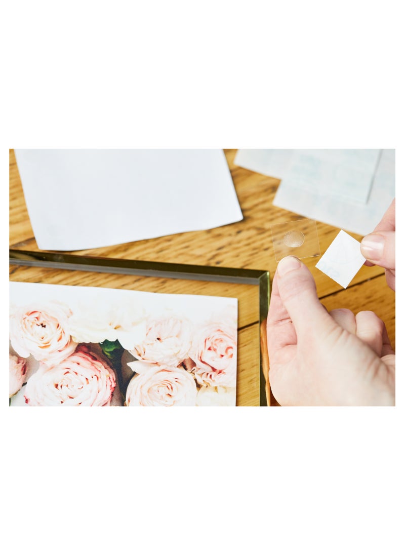 Bostik - Glu Dots on a Roll - Removable, Double Sided Glue Dots, For Instant Fixing & Crafts, Easy to Use, No Mess, Clear, x200 Glu Dots - Image 1