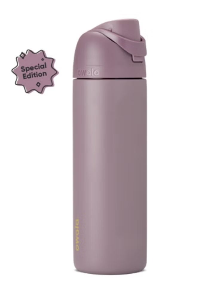 Owala FreeSip Insulated Stainless Steel Water Bottle with Straw for Sports, Travel, and School BPA-Free Sports Water Bottle, 24 oz - Image 1