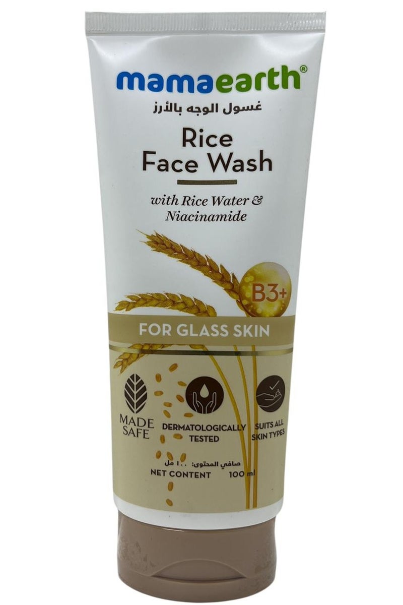 Mamaearth MAMA EARTH FACEWASH RICE 100ml - Image 1