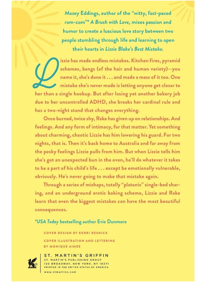 null - SMP-Griffin Lizzie Blake's Best Mistake: A Novel - Image 1