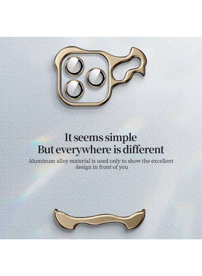 اس-توب جراب لهاتف iPhone 16 Pro بدون إطار معدني مع وسادة زاوية مع فيلم عدسة - Image 4