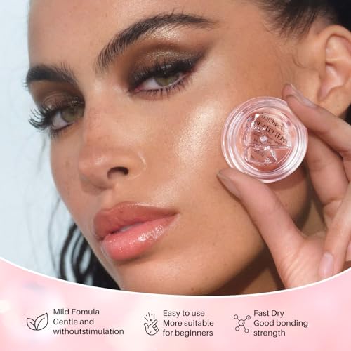 ICONSIGN Lash Lift Kit Gentle Formula Eyelash Perm Set with Enhanced Glue Balm Suitable for Various Lash Types and Lengths Semi Permanent Curled Eyelashes Lasting for 68 Weeks - Image 3