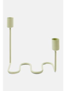 Muy Mucho Metal Candle Holder 17 x 8 x 15 cm, Assorted  - Image 1