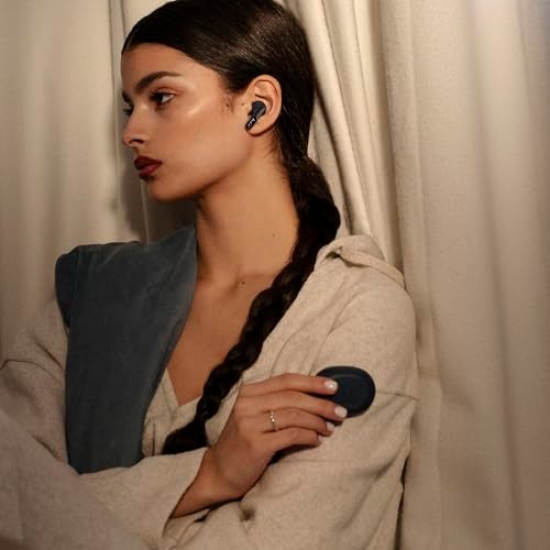 Sudio N3 Pro Wireless Earbuds – Active Noise Cancelling (ANC), 30-Hour Playtime, Sweat & Splashproof, Eco-Friendly Design with Recycled Materials, Comfortable Fit, Premium Metallic Finish (Blue) - Image 4