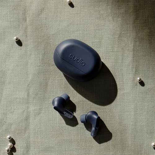 Sudio N3 Pro Wireless Earbuds – Active Noise Cancelling (ANC), 30-Hour Playtime, Sweat & Splashproof, Eco-Friendly Design with Recycled Materials, Comfortable Fit, Premium Metallic Finish (Blue) - Image 5