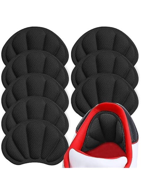 8 Back of Heel Cushion InsertsMesh Heel Cushion PadsReusable Heel Guards Liners，Shellshaped heel Pads