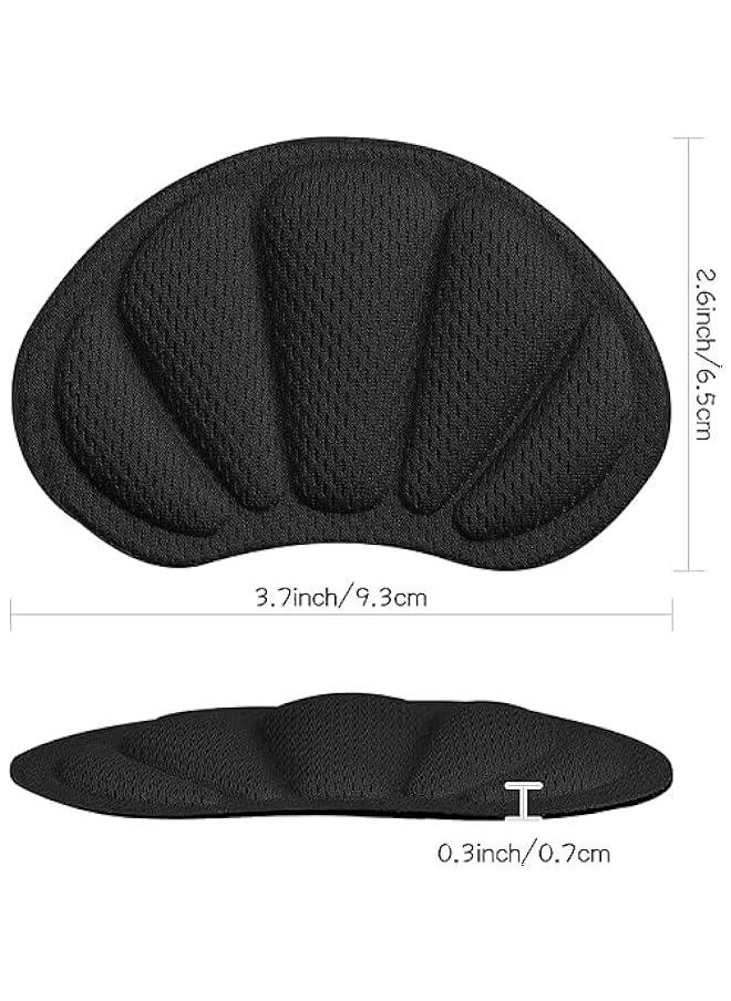 8 Back of Heel Cushion InsertsMesh Heel Cushion PadsReusable Heel Guards Liners，Shellshaped heel Pads
