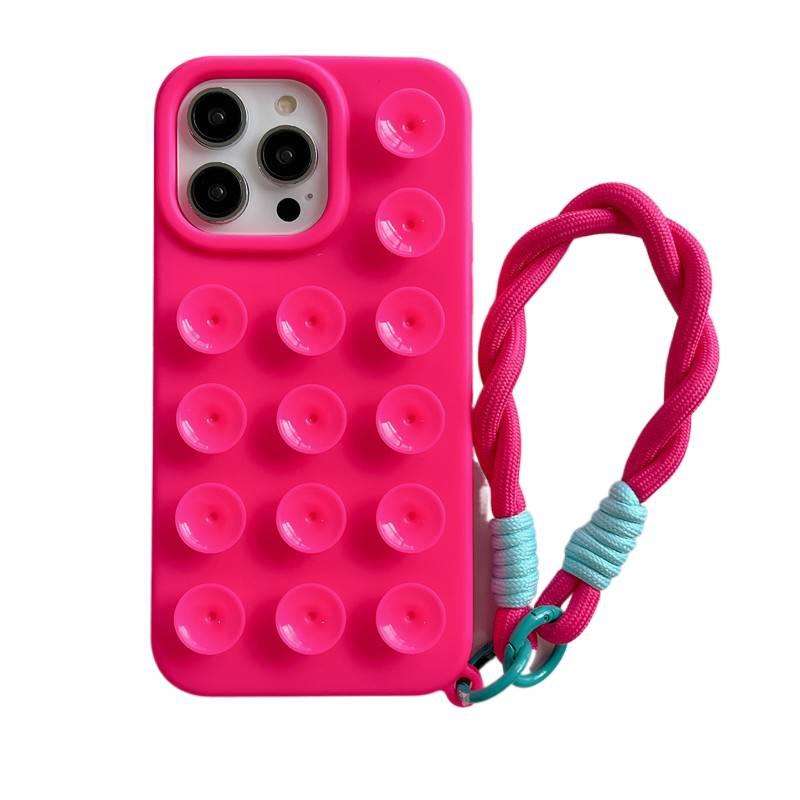 Drop Protection iPhone 14 Pro Silicone , Lanyard , , Cover for iPhone 14 14 Plus 14 Pro 14 Pro Max , for Personal Use - Image 1