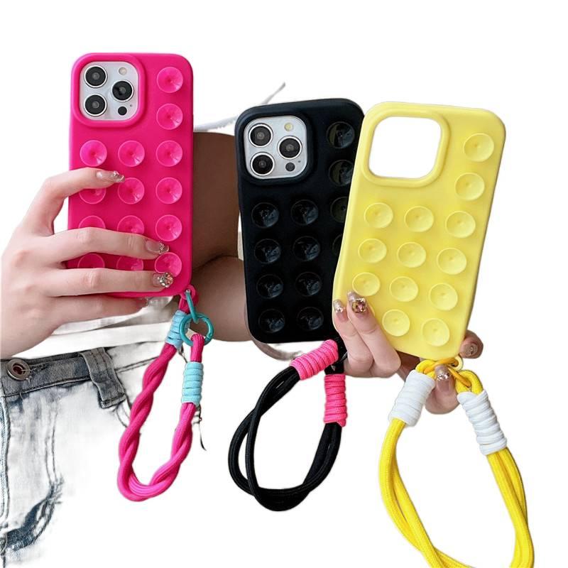 Drop Protection iPhone 14 Pro Silicone , Lanyard , , Cover for iPhone 14 14 Plus 14 Pro 14 Pro Max , for Personal Use - Image 3