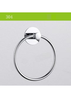 Loquat Drill Free Stainless Steel Chrome Plated Towel Ring Bath Accessory(Mirror Towel Ring 432030) 