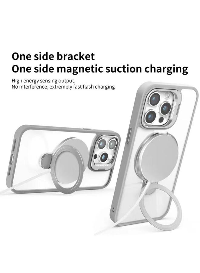 اس-توب جراب لهاتف iPhone 15 Pro Max مع حماية للعدسات وحامل حلقي من MagSafe - Image 2