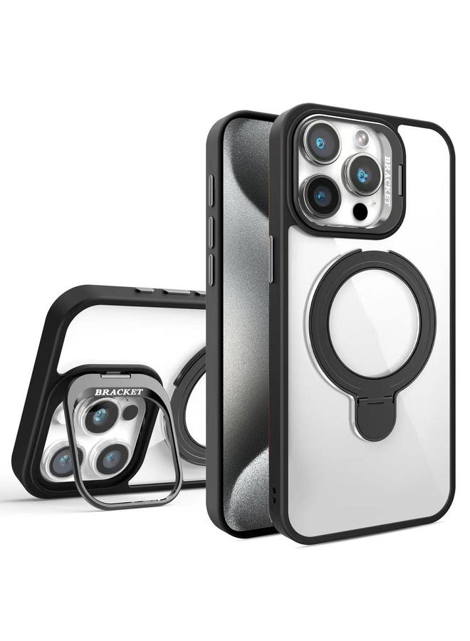 اس-توب جراب لهاتف iPhone 15 Pro Max مع حماية للعدسات وحامل حلقي من MagSafe - Image 1