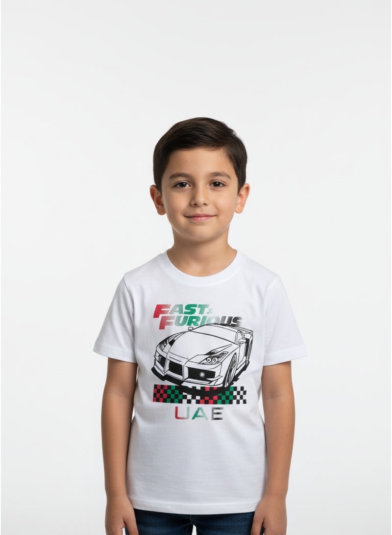 general T-SHIRT BOYS SOUVENIR SS 2-8 YRS HT-FAST & FURIOUS - Image 2