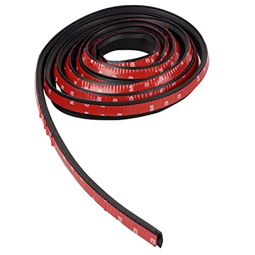 Automaze Car Window, Door Rubber Beading Seals for Dust, Water, Sound Protection with Adhesive Tape (P Type 4 Meters) - Image 1
