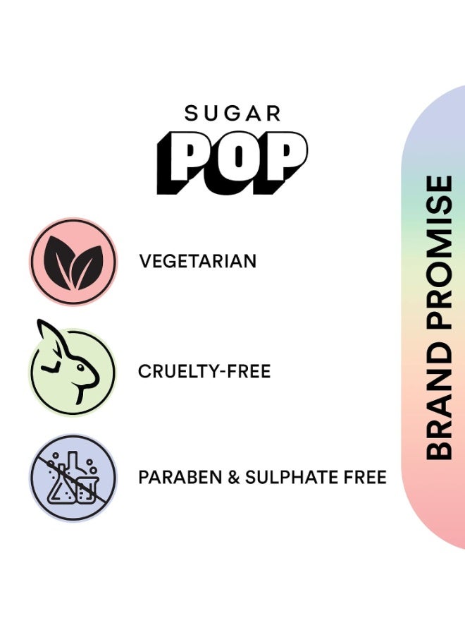 سكر بوب واقي الشمس SUGAR POP بمعامل حماية SPF 50، مع فيتامين C وحمض الهيالورونيك - 50 جم - خفيف الوزن | غير دهني | لا يترك أثراً أبيض | مناسب لجميع أنواع البشرة - Image 4