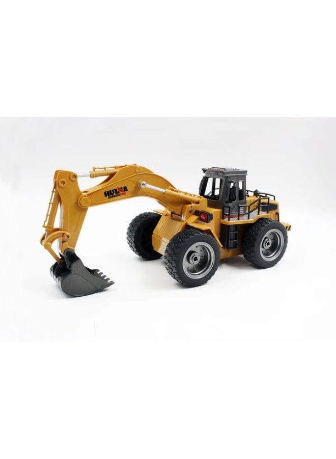 Huina 1530 RC Excavator Rooter – 1:18 Remote Control Construction Vehicle with 6CH Functions & 50m Control Distance - Image 5