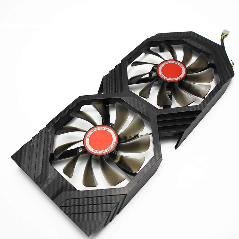 CCTVA 2PCS/lot 95MM FDC10U12S9-C CF1010U12S Cooler Fan Replace for XFX AMD Radeon RX 580 590 RX580 RX590 Graphics Card Cooling Fan - Image 5
