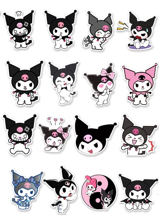 50-Piece Sanrio Kurumi Laptop Skateboarding Luggage Cup Mobile Phone Case Decoration Waterproof Stickers - Image 5