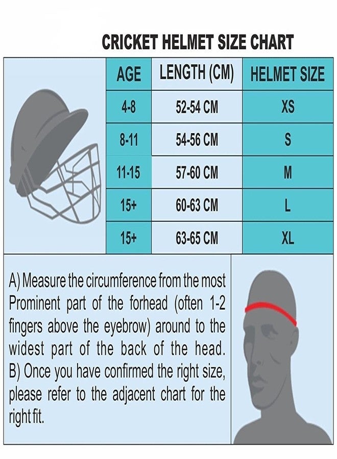 Jonex JJ JONEX Cricket Helmet Economy (MYC) (Medium), Black - Image 5