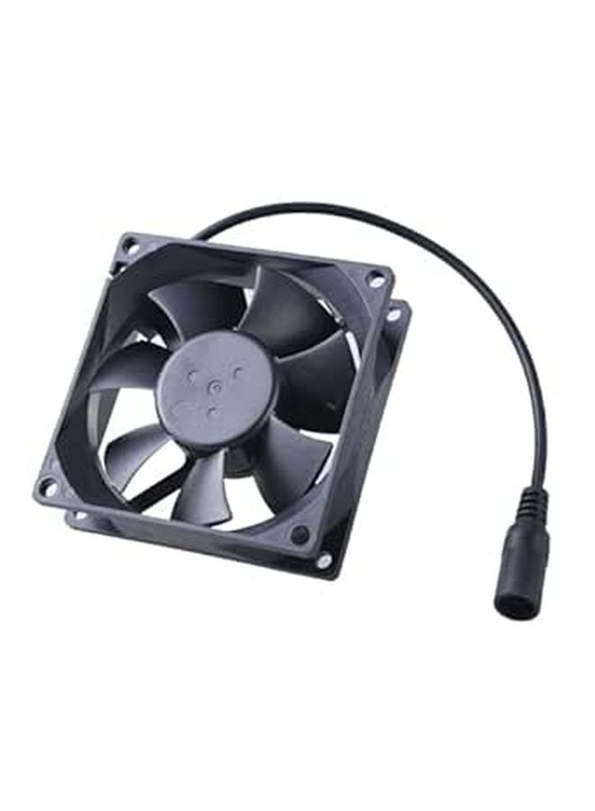80 ملم 80x25 ملم مروحة تبريد 12 فولت بدون فرشاة لحالة كمبيوتر PC وطابعة ثلاثية الأبعاد ومبرد وحدة المعالجة المركزية مع موصل 5.5x2.1 ملم - Image 1