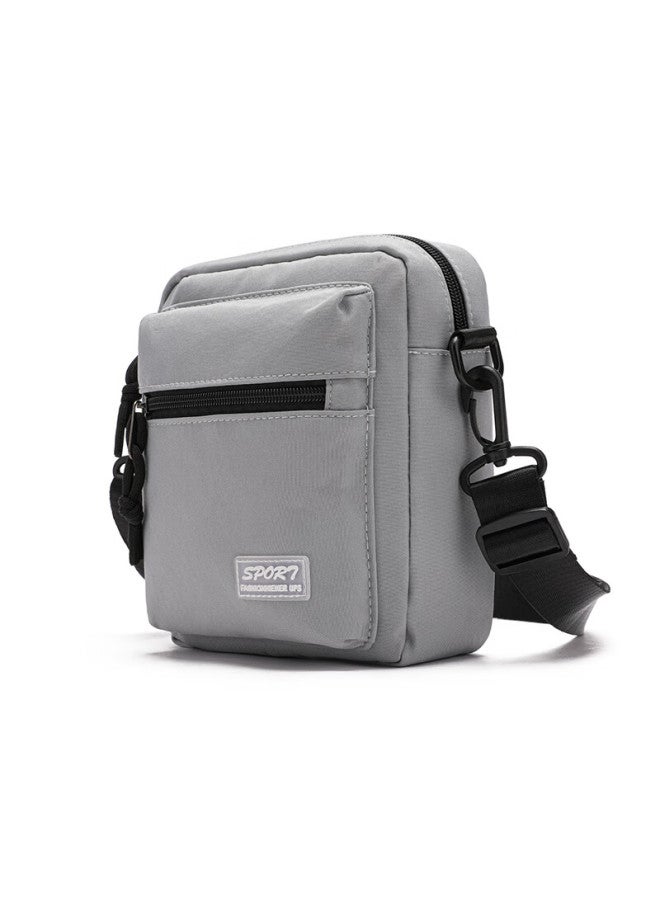 Tfo North American Series Crossbody Bag, Outdoor Travel Shoulder Bag, Phone Storage Pouch A9402430, Gray - Image 3